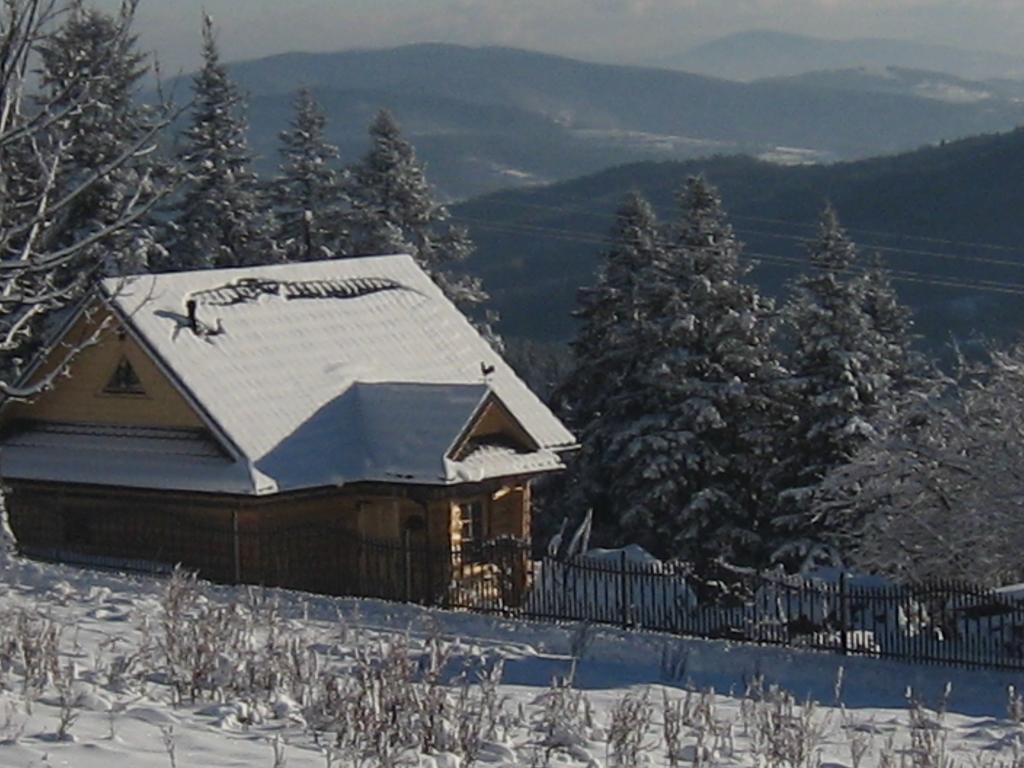 Domek Drewniany Simonka Zawoja Villa Exteriör bild